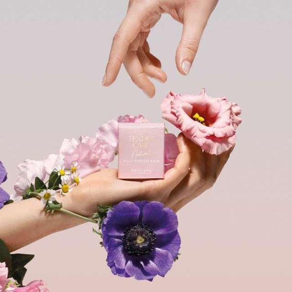 Бальзам-бочечка для губ і тіла, пом'якшувальний засіб Tender Care Protecting Balm Oriflame, 10.5 мл 12760 фото