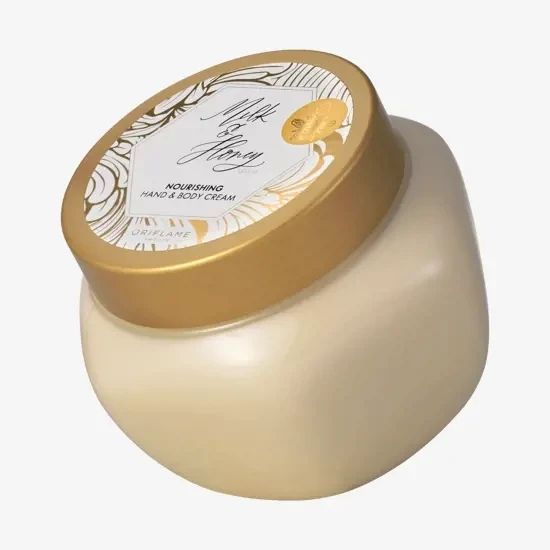 Живильний крем для рук і тіла Молоко та Мед, Milk & Honey Gold Oriflame 250 мл 31602 фото