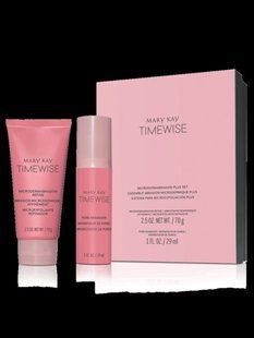 Покращена система оновлення шкіри мікродермабрия, скраб + сироватка TimeWise Mary Kay 1679235710 фото